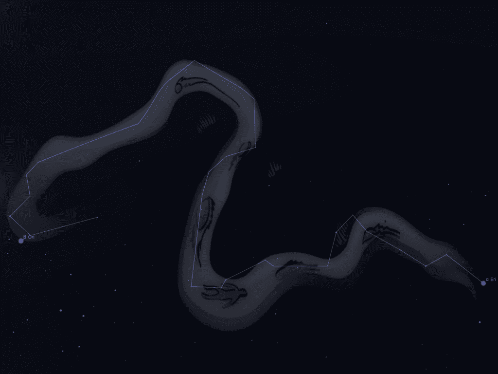 Constellation de l'Éridan