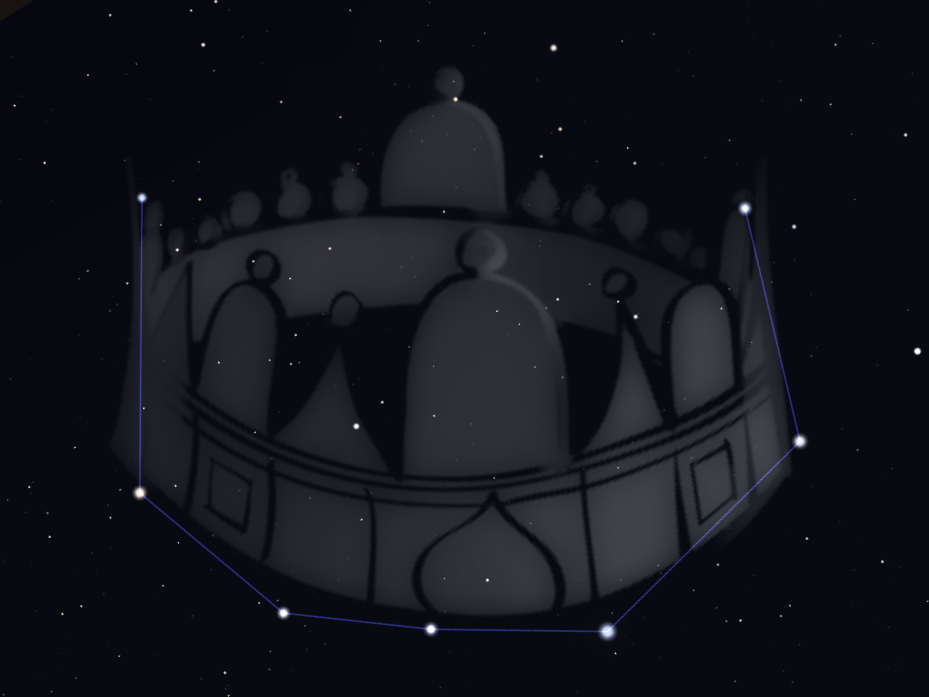 Constellation de la Couronne Boréale