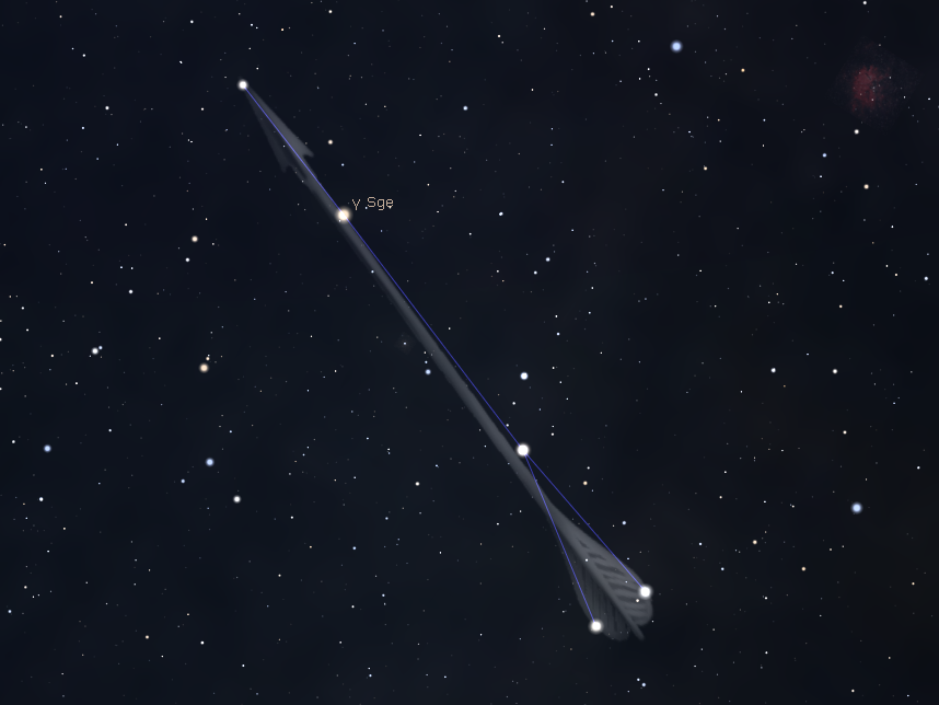 Constellation de la Flèche