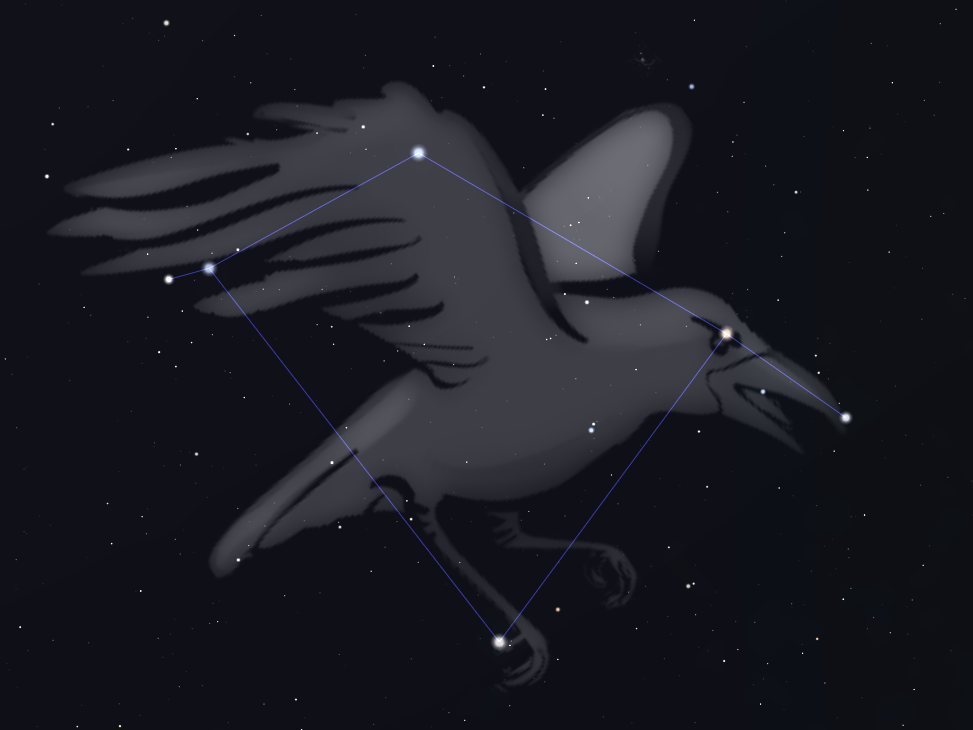 Constellation du Corbeau