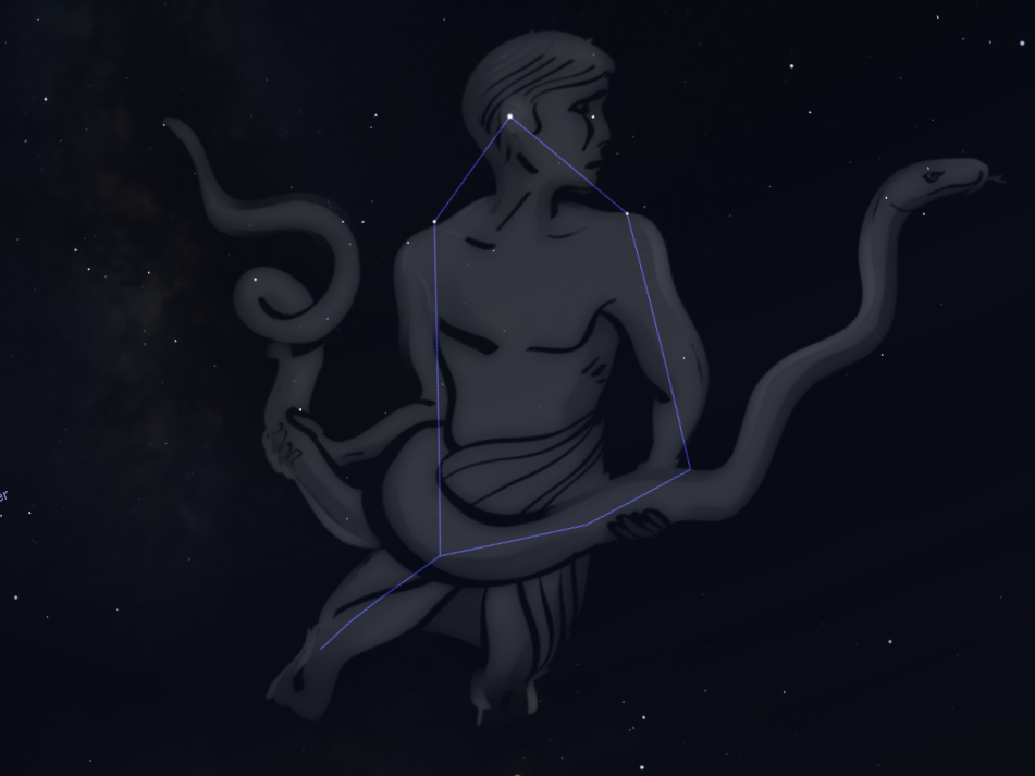 Constellation d'Ophiuchus