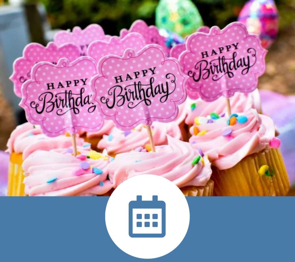 Baptême en étoile pour un anniversaire