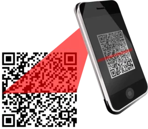 Scanner le code QR avec un téléphone portable