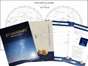 Exemple des baptêmes d'étoiles Documents de acheter-etoile24.fr